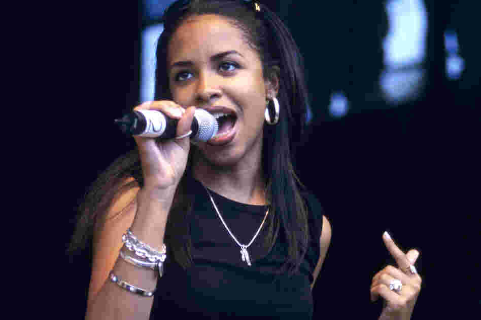 The singer Aaliyah, performing in 1998. Since her death in 2001, many singers have applied her soft, sexy vocal style to R&B, pop and indie hits.