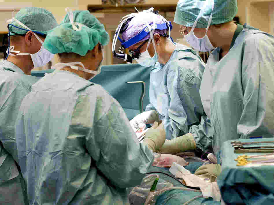 A surgical team with Sahlgrenska University Hospital in Gothenburg, Sweden, performs the first mother-to-daughter uterine transplant. A surgical team with Sahlgrenska University Hospital in Gothenburg, Sweden, performs the first mother-to-daughter uterine transplant.