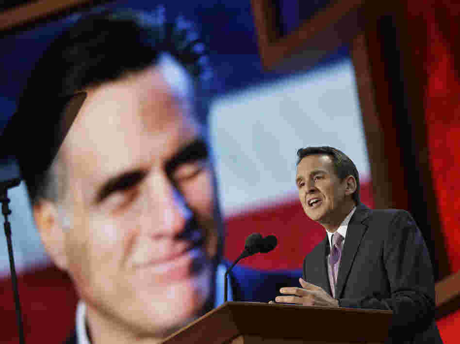 Tim Pawlenty at the 2012 Republican National Convention in Tampa, Fla.