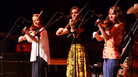 The Quebe Sisters Band performs on Mountain Stage. The Quebe Sisters Band performs on Mountain Stage.