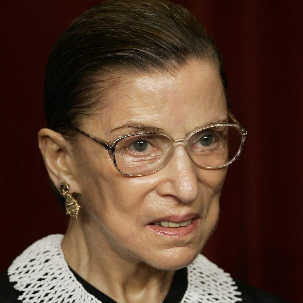 Associate Justice Ruth Bader Ginsburg.