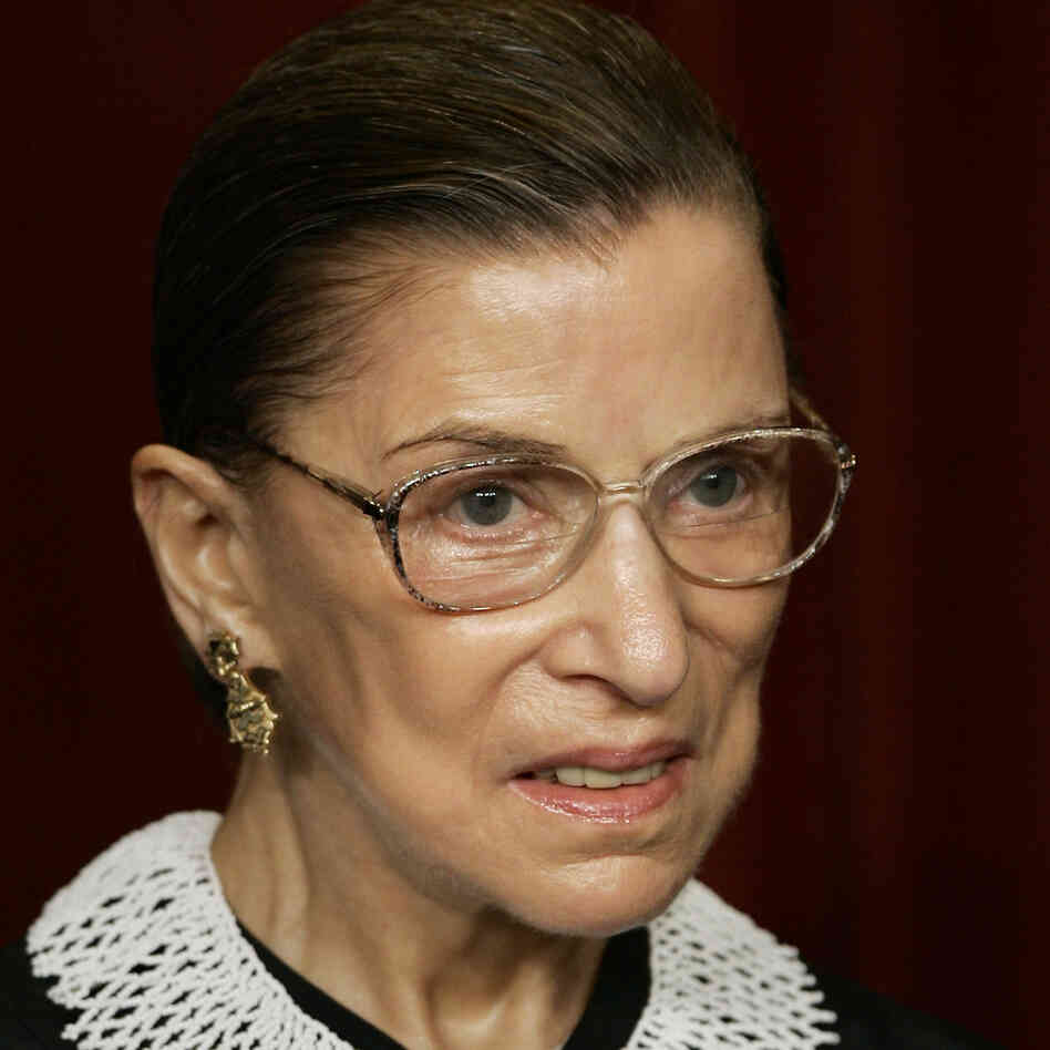 Associate Justice Ruth Bader Ginsburg.