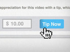 The video sharing site Vimeo has added a feature that invites users to chip in to support the filmmakers they like. The video sharing site Vimeo has added a feature that invites users to chip in to support the filmmakers they like.