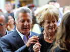 Director Dustin Hoffman and actress Maggie Smith arrive at the Quartet Premiere at the 2012 Toronto International Film Festival on September 9, 2012. Director Dustin Hoffman and actress Maggie Smith arrive at the Quartet Premiere at the 2012 Toronto International Film Festival on September 9, 2012.