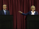 Republican Rep. Todd Akin and incumbent Democratic Sen. Claire McCaskill debate Friday in Columbia, Mo. McCaskill had once been considered among the most vulnerable Senate Democrats until Akin made comments about "legitimate rape." The candidates were asked about Akin's controversial statement at the start of Friday's debate. Republican Rep. Todd Akin and incumbent Democratic Sen. Claire McCaskill debate Friday in Columbia, Mo. McCaskill had once been considered among the most vulnerable Senate Democrats until Akin made comments about "legitimate rape." The candidates were asked about Akin's controversial statement at the start of Friday's debate.