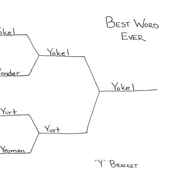 Best Word Ever -- "Y"