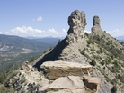 A large sandstone feature in southwestern Colorado, Chimney Rock became America's newest national monument on Friday. A large sandstone feature in southwestern Colorado, Chimney Rock became America's newest national monument on Friday.