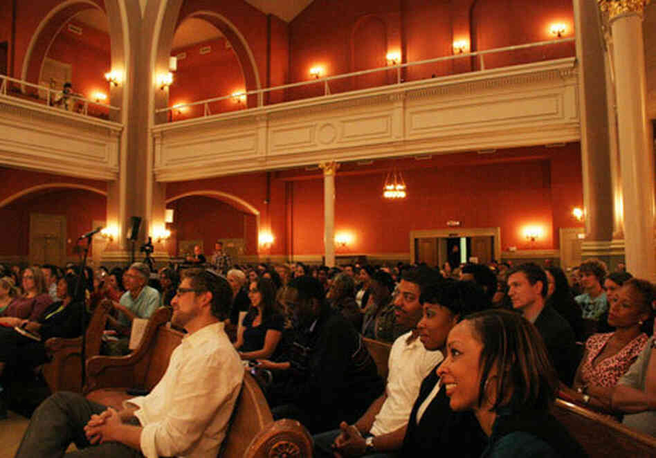 The audience at Sixth & I. The audience at Sixth & I.