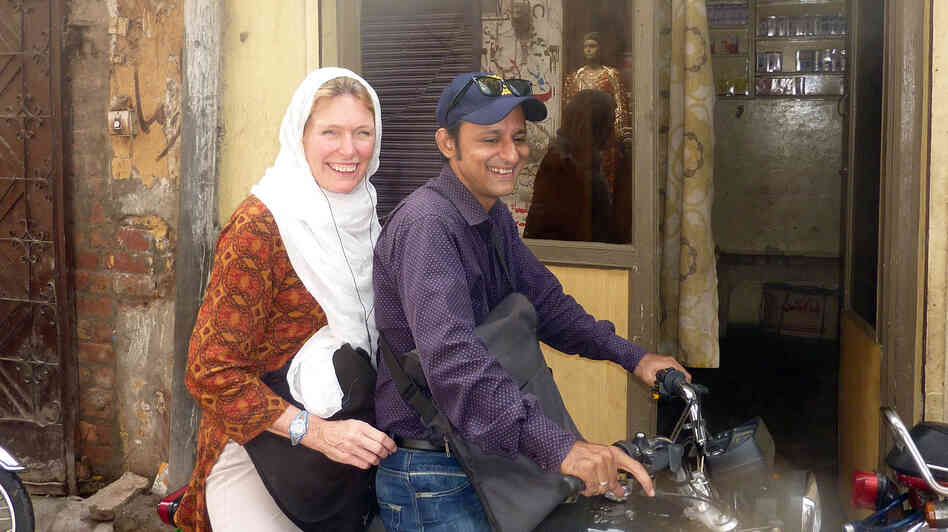 NPR's Jackie Northam travels through the urban slums of Lahore, Pakistan, with Omer Feroze, a "social mobilizer," who works on polio vaccine campaigns.