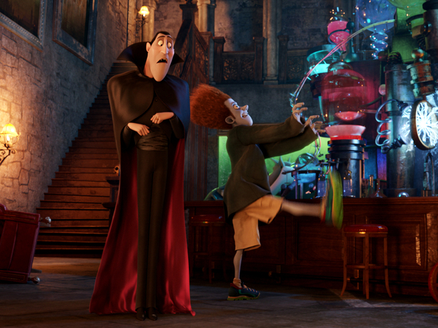Dracula teaches Johnny (Andy Samberg), a human, how to be a master monster.