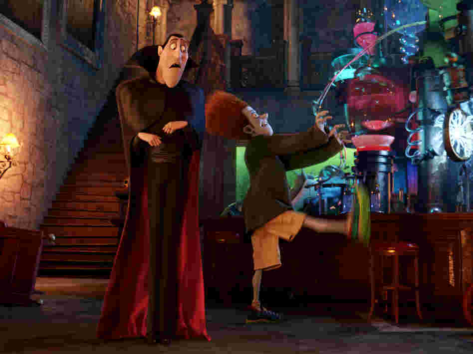 Dracula teaches Johnny (Andy Samberg), a human, how to be a master monster.
