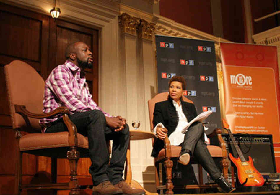 Tell Me More Host Michel Martin talks with Wyclef Jean about his new book, Purpose. Tell Me More Host Michel Martin talks with Wyclef Jean about his new book, Purpose.