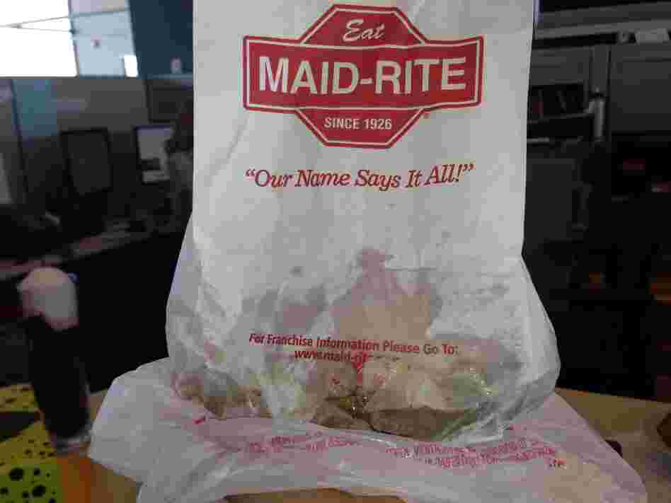 The paper bag could not contain all the healthy eating within.