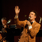 Efterklang performs with Wordless Music Orchestra at the Grace Rainey Rogers Auditorium at The Metropolitan Museum of Art. Efterklang performs with Wordless Music Orchestra at the Grace Rainey Rogers Auditorium at The Metropolitan Museum of Art.