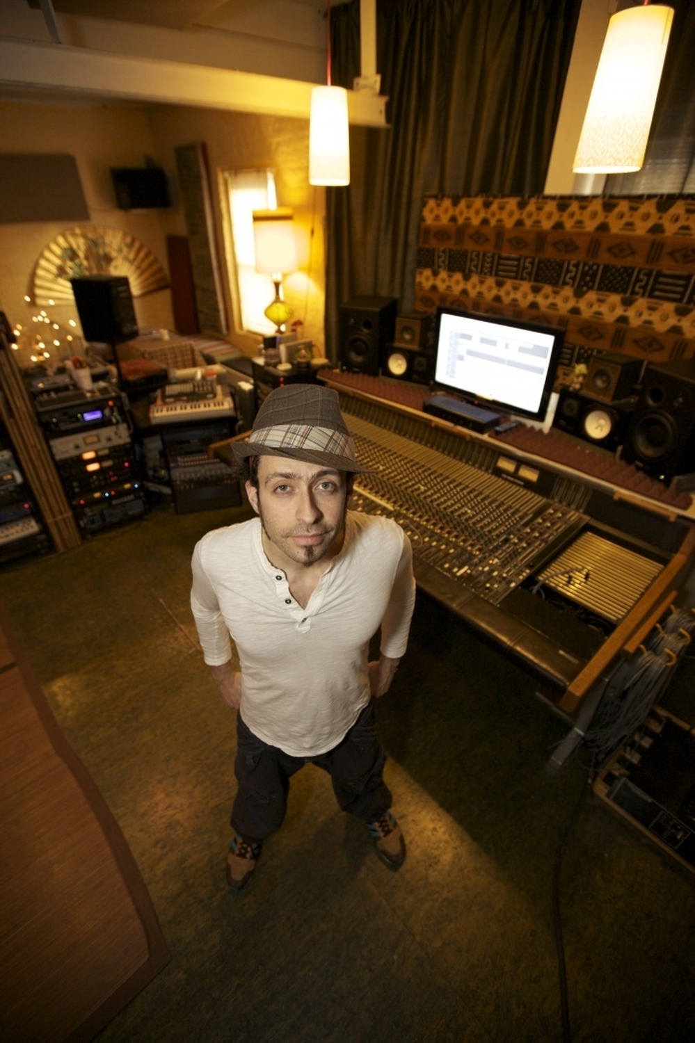 The Analog Players Society was assembled by a producer and percussionist in his mid-30s who calls himself Amon.