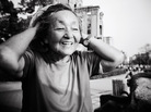 Une Toshie, 86. "When the bomb was dropped over Hiroshima I was 26. I had been working at a nursery for children. I was in the middle of cooking some pumpkin. ... It became pitch dark. I felt something overwhelm me and I was pushed down on the floor. I stayed lying down, stricken with fear. Getting up, I saw an orange-colored scene, extending as far as the eye could see." Une Toshie, 86. "When the bomb was dropped over Hiroshima I was 26. I had been working at a nursery for children. I was in the middle of cooking some pumpkin. ... It became pitch dark. I felt something overwhelm me and I was pushed down on the floor. I stayed lying down, stricken with fear. Getting up, I saw an orange-colored scene, extending as far as the eye could see."