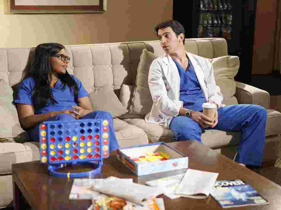 Danny (Chris Messina) and Mindy learn that medicine isn't all fun and games.