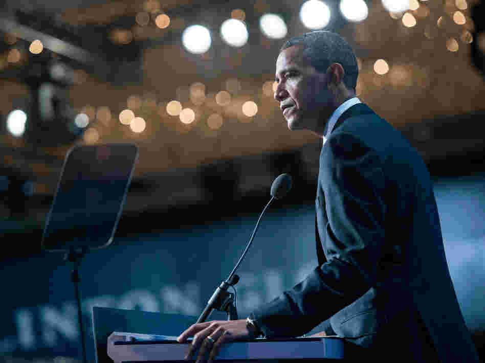 President Obama talked of the world's need to crack down on human trafficking at the Clinton Global Initiative annual meeting in New York on Tuesday.