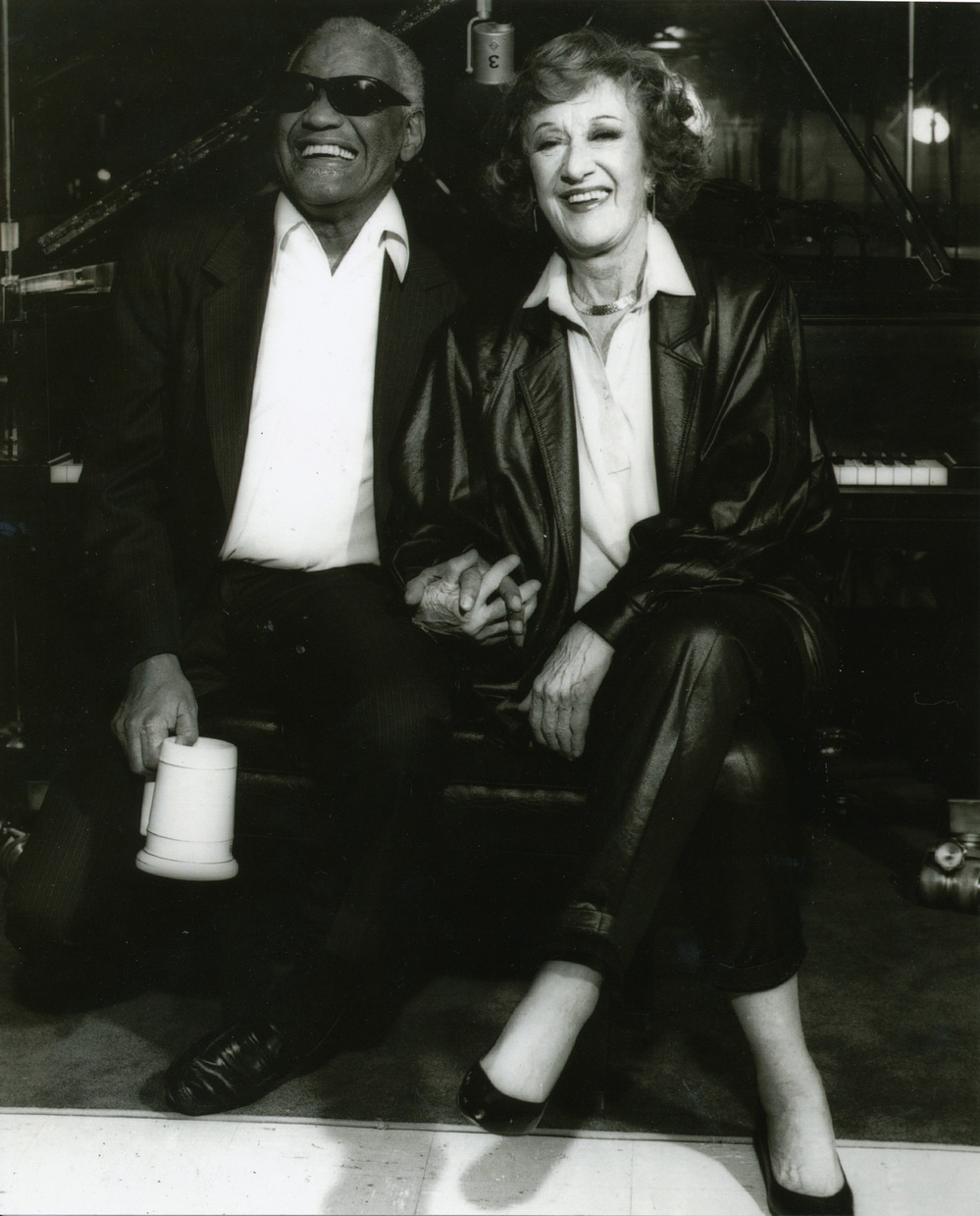 Ray Charles and Marian McPartland.