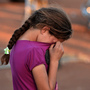 A young Syrian girl wiped her tears after not being allowed entry to Turkey last month. Thousands of Syrians have fled to neighboring countries to escape the civil war raging in their nation. A young Syrian girl wiped her tears after not being allowed entry to Turkey last month. Thousands of Syrians have fled to neighboring countries to escape the civil war raging in their nation.