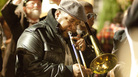 Antoine Batiste (Wendell Pierce) plays in a tribute to tuba player Kerwin James. Antoine Batiste (Wendell Pierce) plays in a tribute to tuba player Kerwin James.