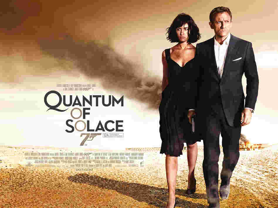 2008: The poster for the 22nd Bond film reflects Bond's single-minded vengeful agenda. It is striking in its minimalism — there are no background action scenes, no exotic locations. Design: Empire Design. Art Director: Capo. Creative director: Tommy Gogota. Photography: Greg Williams.