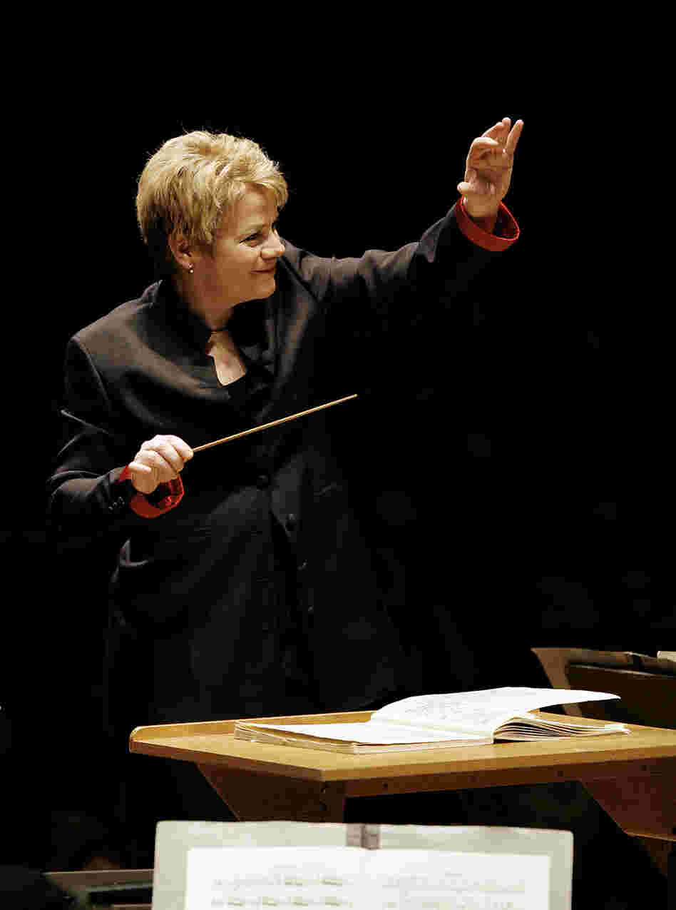 Baltimore Symphony Orchestra music director Marin Alsop is a champion of music by her mentor, Leonard Bernstein. Baltimore Symphony Orchestra music director Marin Alsop is a champion of music by her mentor, Leonard Bernstein.