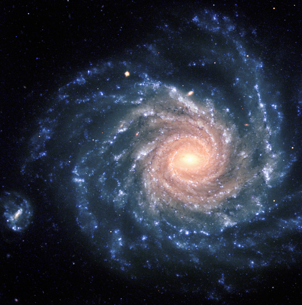 This spectacular image of the large spiral galaxy NGC 1232 was obtained by the European Southern Observatory's Very Large Telescope (VLT) in 1998. NGC 1232 sits in the constellation Eridanus (The River) at a distance of about 100 million light-years and is about twice the size of the Milky Way galaxy.