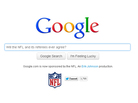 A spoof site launched by Erik Johnson pretends to offer Google's search engine — if it were run by replacements. A spoof site launched by Erik Johnson pretends to offer Google's search engine — if it were run by replacements.