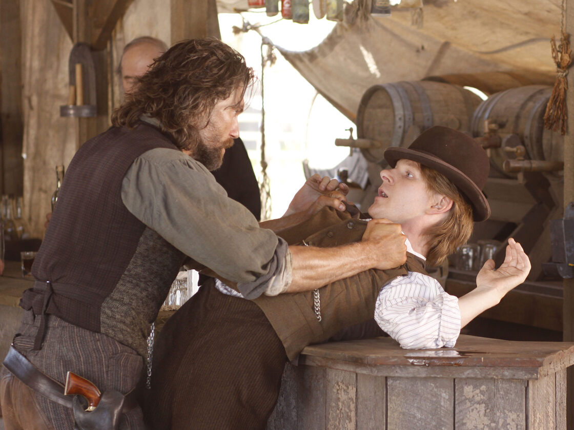 AMC's Hell on Wheels, a traditional Western set in the 19th century, doesn't work as well as some more modern takes on the Wild West.