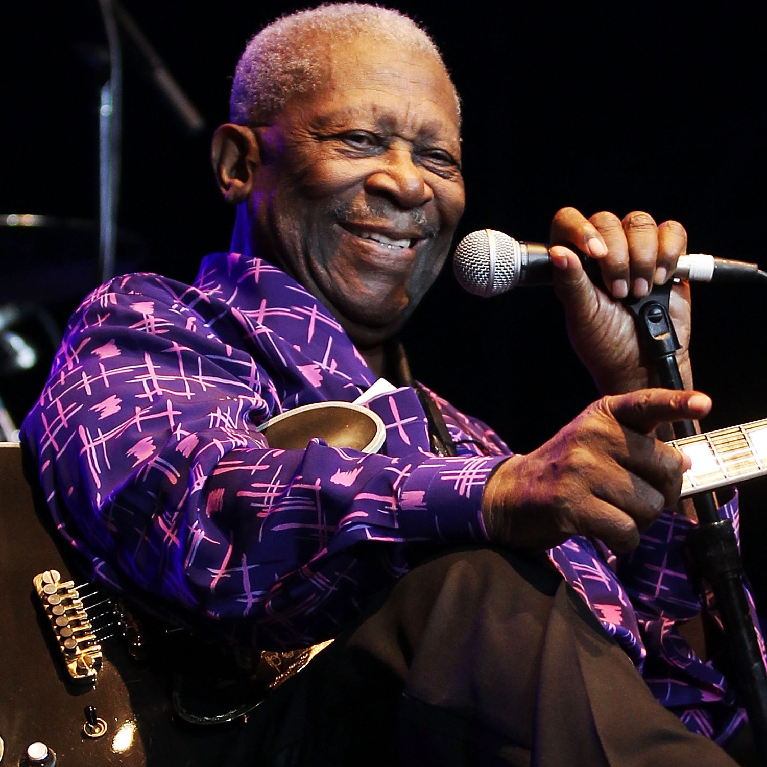 B.B. King, a Mississippi native and blues master.