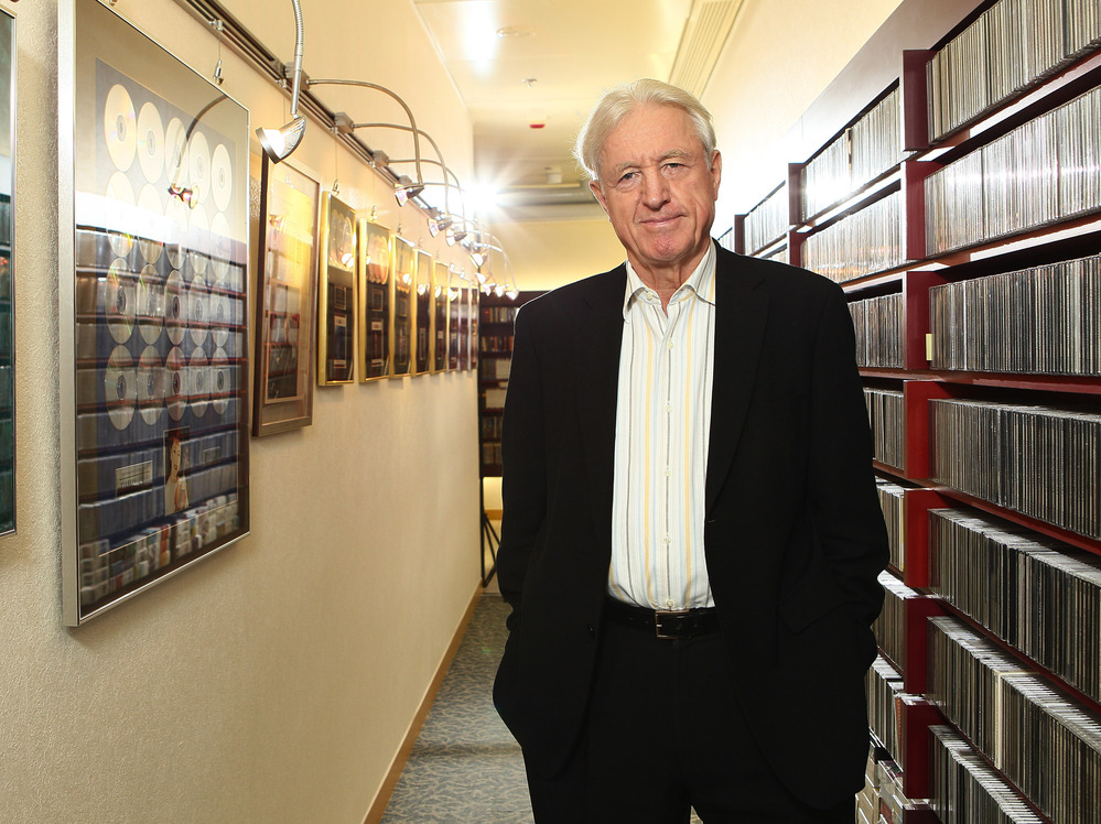 Naxos founder Klaus Heymann.