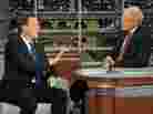 British Prime Minister David Cameron chats with talk show host David Letterman on Wednesday, September 26, 2012. British Prime Minister David Cameron chats with talk show host David Letterman on Wednesday, September 26, 2012.