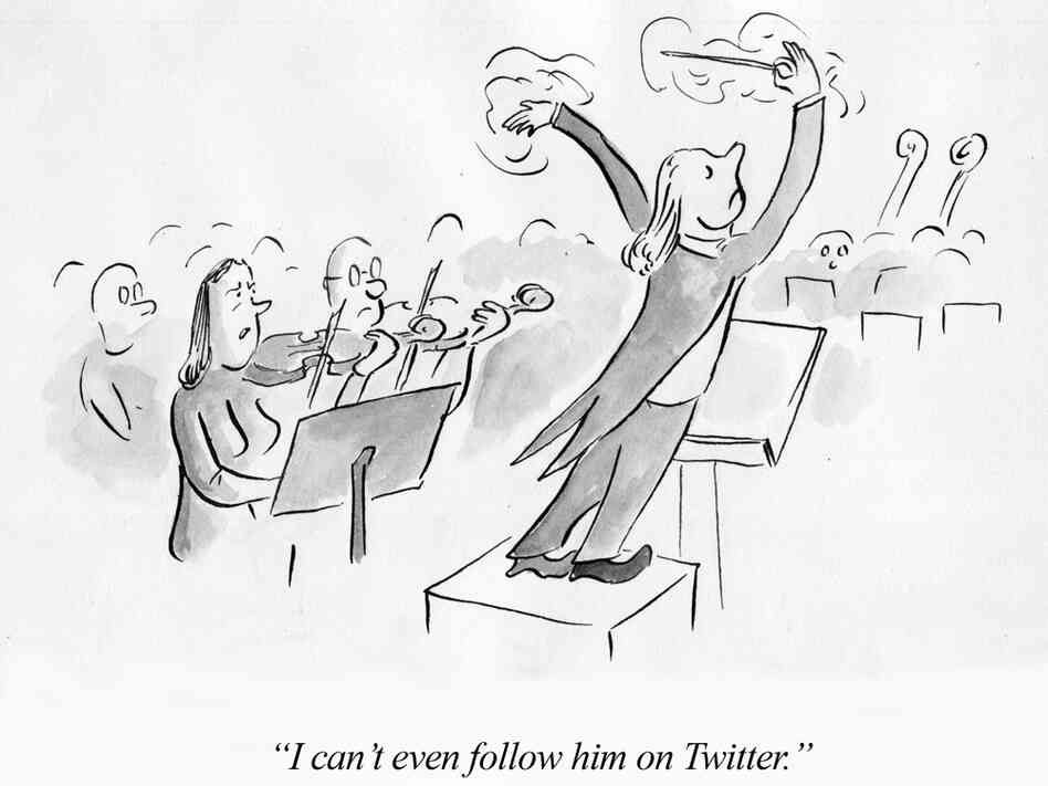 "I can't even follow him on twitter."