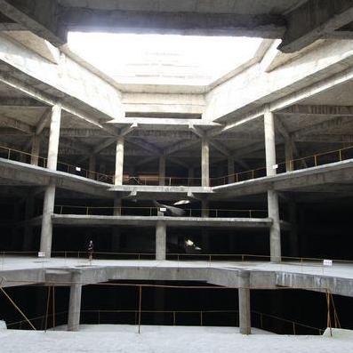 Koryo Tours says this is where the hotel's main dining room will be.