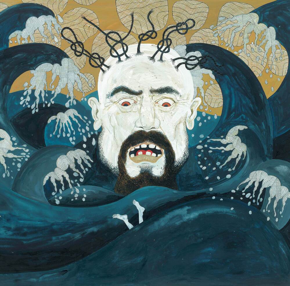 "For two days and nights, Odysseus was alone in the wild water. The sea was so rough that he couldn't see beyond the nearest wave. Over and over again, he thought he was going to die."