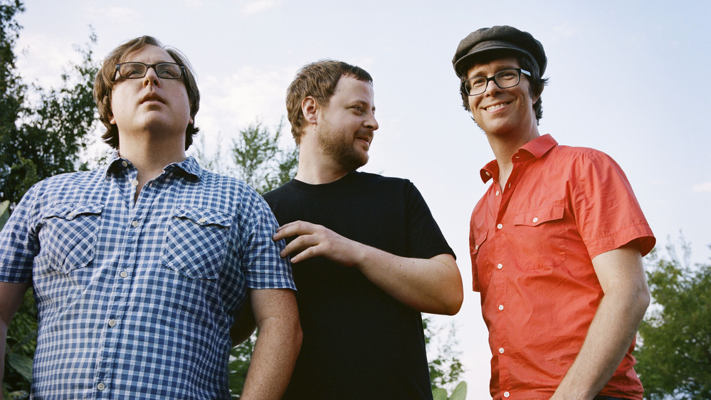 Ben Folds Five (from left): Robert Sledge, Darren Jessee and Ben Folds.