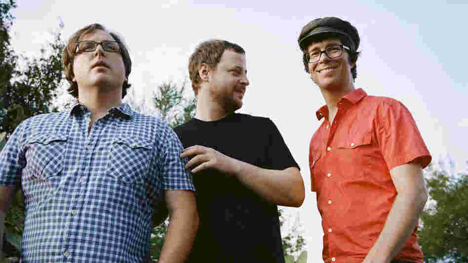 Ben Folds Five (from left): Robert Sledge, Darren Jessee and Ben Folds.