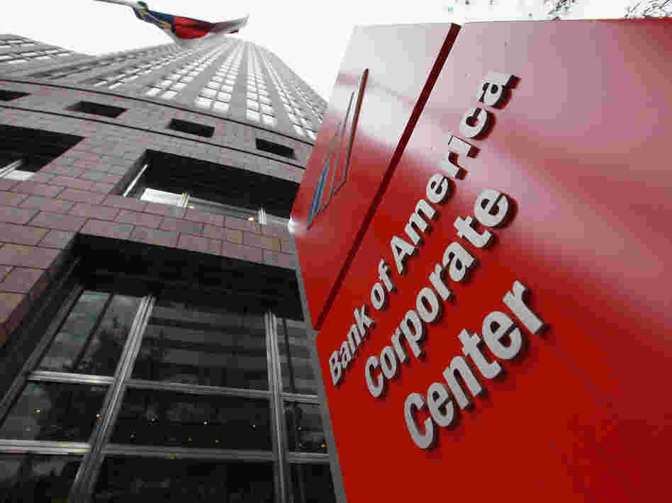Bank of America's corporate center in Charlotte, N.C.
