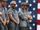 Coal miners listened as GOP presidential nominee Mitt Romney spoke during a rally last month in Beallsville, Ohio. Both Romney and President Obama have made the state a focal point of their campaigns. Coal miners listened as GOP presidential nominee Mitt Romney spoke during a rally last month in Beallsville, Ohio. Both Romney and President Obama have made the state a focal point of their campaigns.