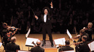 Conductor Gustavo Dudamel and the Los Angeles Philharmonic. Conductor Gustavo Dudamel and the Los Angeles Philharmonic.
