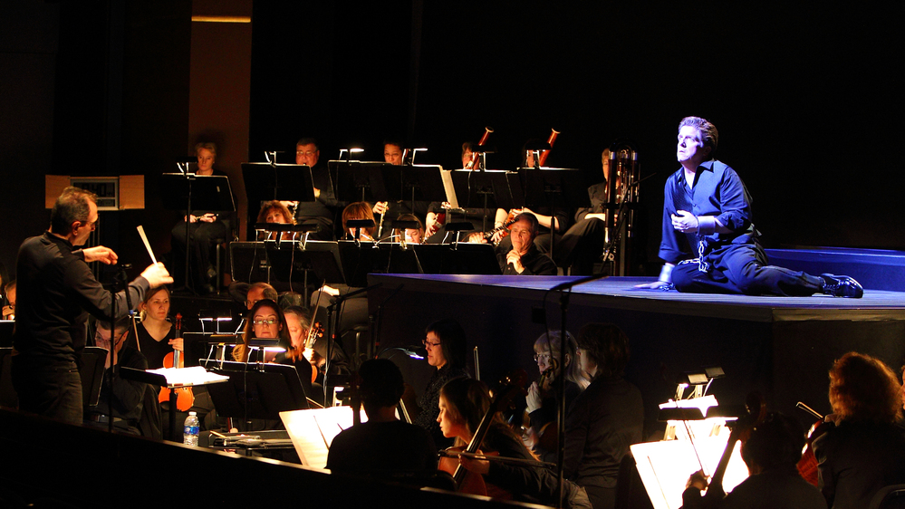 The Dayton Opera and Dayton Philharmonic Orchestra perform Beethoven's Fidelio in January 2011 at the Benjamin and Maria Schuster Performing Arts Center in Dayton, Ohio.