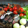 The ingredients for a vrai bouillaibaisse at Le Miramar in Marseille, France. The ingredients for a vrai bouillaibaisse at Le Miramar in Marseille, France.