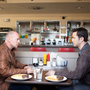Bruce Willis and Joseph Gordon-Levitt play different versions of the same character in the time-travel thriller Looper. Bruce Willis and Joseph Gordon-Levitt play different versions of the same character in the time-travel thriller Looper.