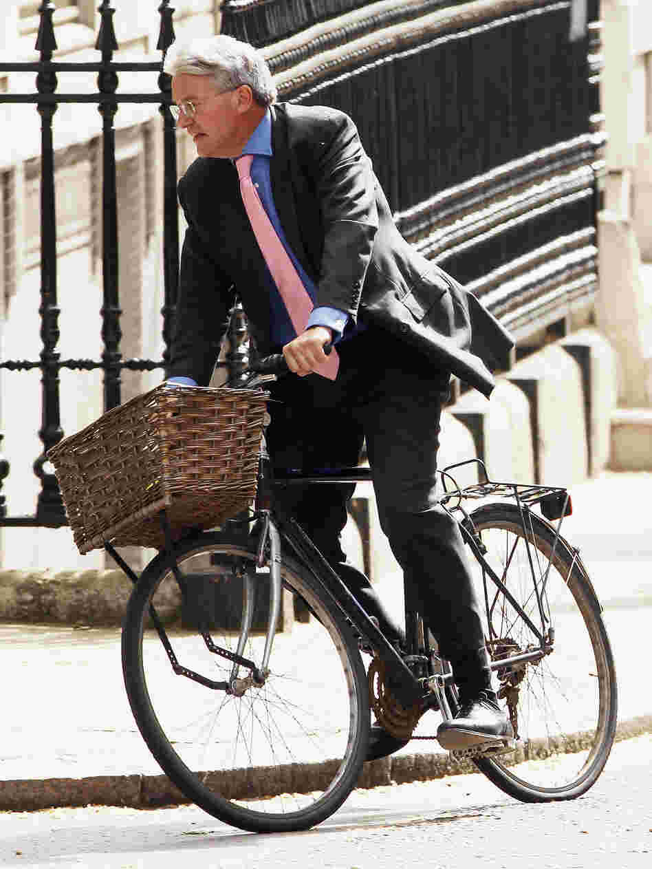 British Cabinet Minister Andrew Mitchell is accused of denigrating a police officer during an altercation over his bicycle.