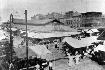 Lexington Market in Baltimore, Md., is more than 200 years old. General John Eager Howard, who fought in the American Revolution, donated the land for the market to the city. Lexington Market in Baltimore, Md., is more than 200 years old. General John Eager Howard, who fought in the American Revolution, donated the land for the market to the city.