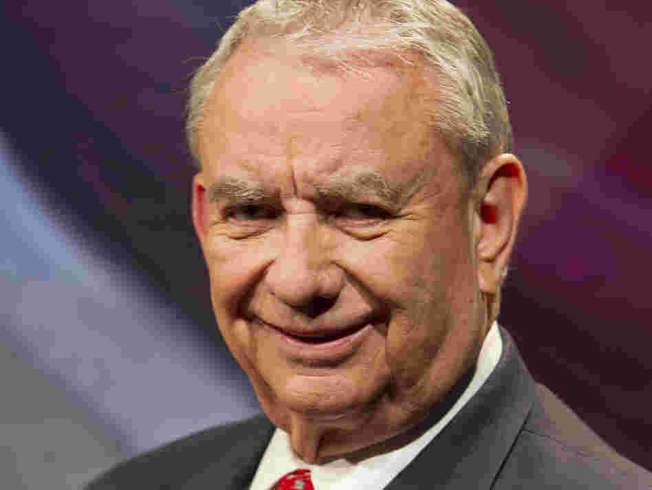 Former Gov. Tommy Thompson in Madison, Wis., ahead of the Aug. 14 Republican primary for Wisconsin's open Senate seat. He was one of four candidates.