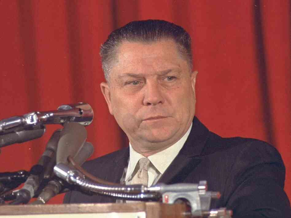 James Hoffa was last seen in the parking lot of a Detroit restaurant in 1975