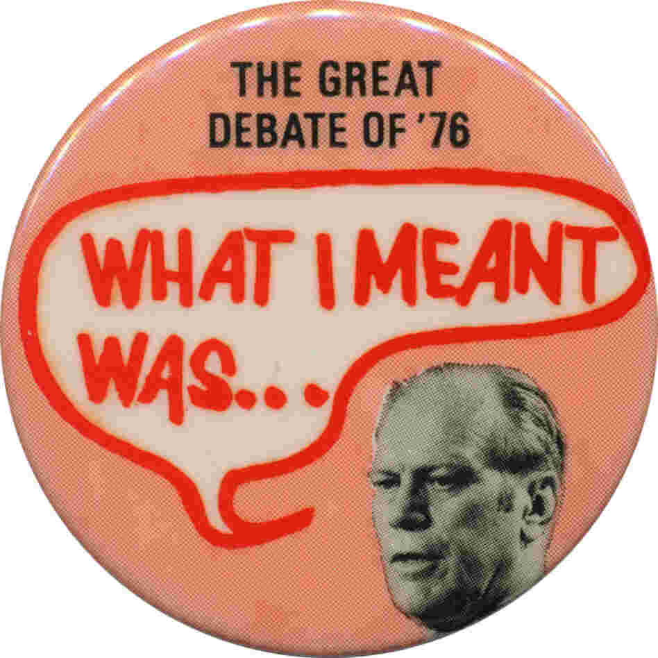Ford's debate gaffe is thought to be one reason he lost to Carter in 1976. Ford's debate gaffe is thought to be one reason he lost to Carter in 1976.