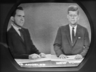 Vice President Richard Nixon listens as Sen. John F. Kennedy talks during their televised presidential race debate. This photo was made from a television screen in New York, Oct. 21, 1960. Vice President Richard Nixon listens as Sen. John F. Kennedy talks during their televised presidential race debate. This photo was made from a television screen in New York, Oct. 21, 1960.